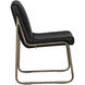 Anton Vintage Black Dining Chair, Set Of 2